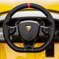 Детский электромобиль RiverToys Lamborghini HL328 (желтый)