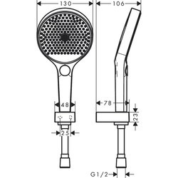 Душевая система Hansgrohe Rainfinity 130 26852 (хром)