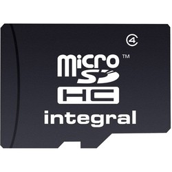 Карты памяти Integral microSDHC Class 4 32Gb