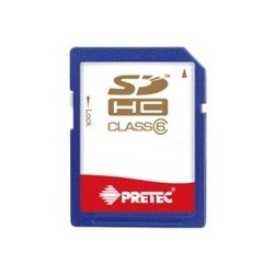 Карты памяти Pretec SDHC Class 6 16Gb