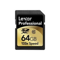 Карты памяти Lexar Professional 133x SDXC 64Gb