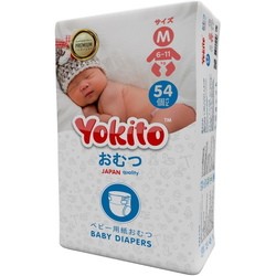 Подгузники Yokito Diapers M / 54 pcs