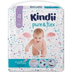 Подгузники Kindii Pure and Flex 4 / 54 pcs