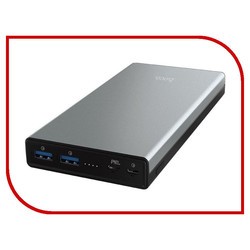 Powerbank аккумулятор Hoco B39-30000 (серый)