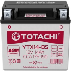Автоаккумулятор Totachi Moto (YTX14-BS)