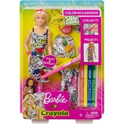 Кукла Barbie Crayola Color-In Fashion GGT44
