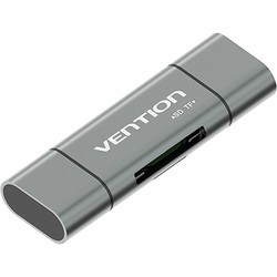 Картридер/USB-хаб Vention CCHH0
