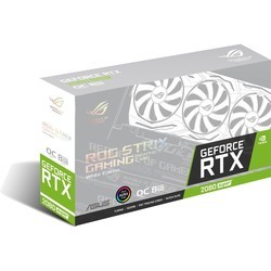 Видеокарта Asus GeForce RTX 2080 SUPER ROG STRIX OC WHITE