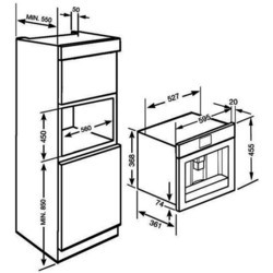 Встраиваемая кофеварка Miele CVA 6401 HVBR