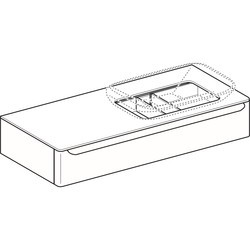 Тумба под умывальник Geberit myDay 115 R