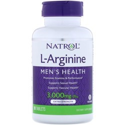 Аминокислоты Natrol L-Arginine 3000 mg 90 tab