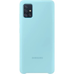 Чехол Samsung Silicone Cover for Galaxy A51 (белый)