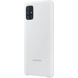 Чехол Samsung Silicone Cover for Galaxy A51 (черный)