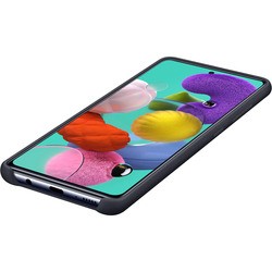 Чехол Samsung Silicone Cover for Galaxy A51 (черный)