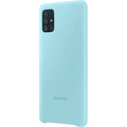 Чехол Samsung Silicone Cover for Galaxy A51 (черный)