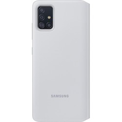 Чехол Samsung S View Wallet Cover for Galaxy A71 (синий)