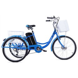 Велосипед Eltreco Crolan 350W (синий)