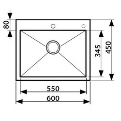 Кухонная мойка Kaiser KSM-6045