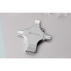 USB Flash (флешка) Coteetci iUSB 4-in-1 128Gb