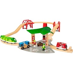 Автотрек / железная дорога BRIO Travel Station Set 33627