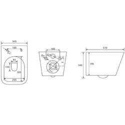 Унитаз MEER MR-2105