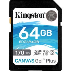 Карта памяти Kingston SDXC Canvas Go! Plus