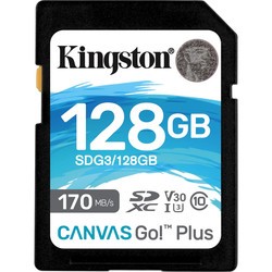 Карта памяти Kingston SDXC Canvas Go! Plus 128Gb