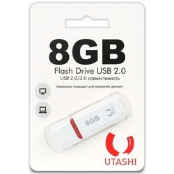 USB Flash (флешка) UTASHI Haya 64Gb (черный)