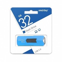 USB Flash (флешка) SmartBuy Stream USB 2.0 8Gb (синий)