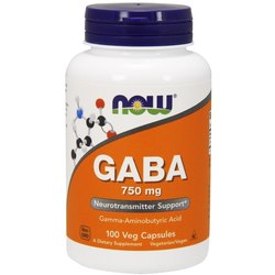Аминокислоты Now GABA 750 mg