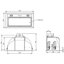 Вытяжка Falmec Built-in Max 50