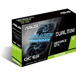 Видеокарта Asus GeForce GTX 1660 SUPER DUAL MINI OC