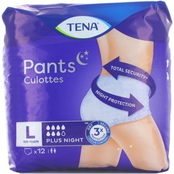 Подгузники Tena Pants Culottes Plus Night L / 12 pcs