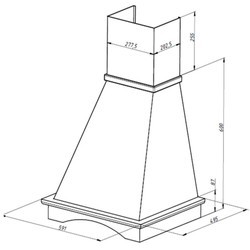 Вытяжка Faber Ranch O1 60 SRM NG