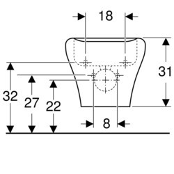 Биде Geberit myDay 235450600