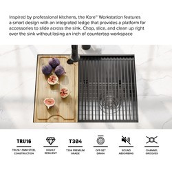 Кухонная мойка Kraus KWU111-23