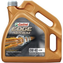 Моторное масло Castrol Edge Supercar 0W-40 A3/B4 4L