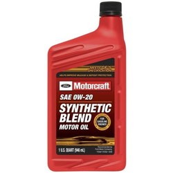 Моторное масло Ford Motorcraft Synthetic Blend 0W-20 1L