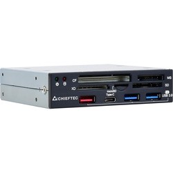 Картридер/USB-хаб Chieftec CRD-901H