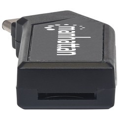 Картридер/USB-хаб MANHATTAN USB-C Mini Multi-Card Reader