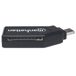 Картридер/USB-хаб MANHATTAN USB-C Mini Multi-Card Reader