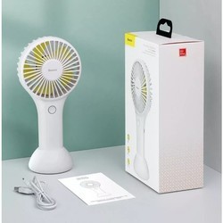 Вентилятор BASEUS Bingo Hand and Desktop Fan (розовый)