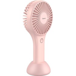 Вентилятор BASEUS Bingo Hand and Desktop Fan (розовый)
