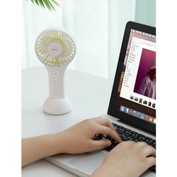 Вентилятор BASEUS Bingo Hand and Desktop Fan (бирюзовый)