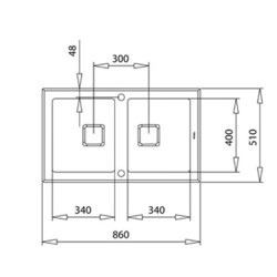 Кухонная мойка Teka Diamond 86 RS15 2B