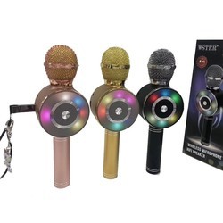 Микрофон WSTER WS-669 (розовый)