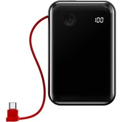 Powerbank аккумулятор BASEUS Mini S Digital Display USB C Cable 10000 (черный)