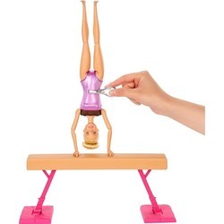 Кукла Barbie Gymnastics Playset with Doll Balance Beam GJM72