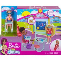Кукла Barbie Club Chelsea Doll and School Playset GHV80