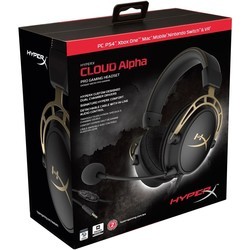 Наушники HyperX Cloud Alpha Gold